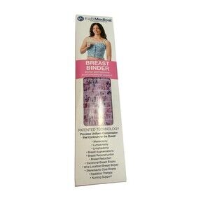 EAB Medical Breast Binder Expand A Band Size L Pink Floral New